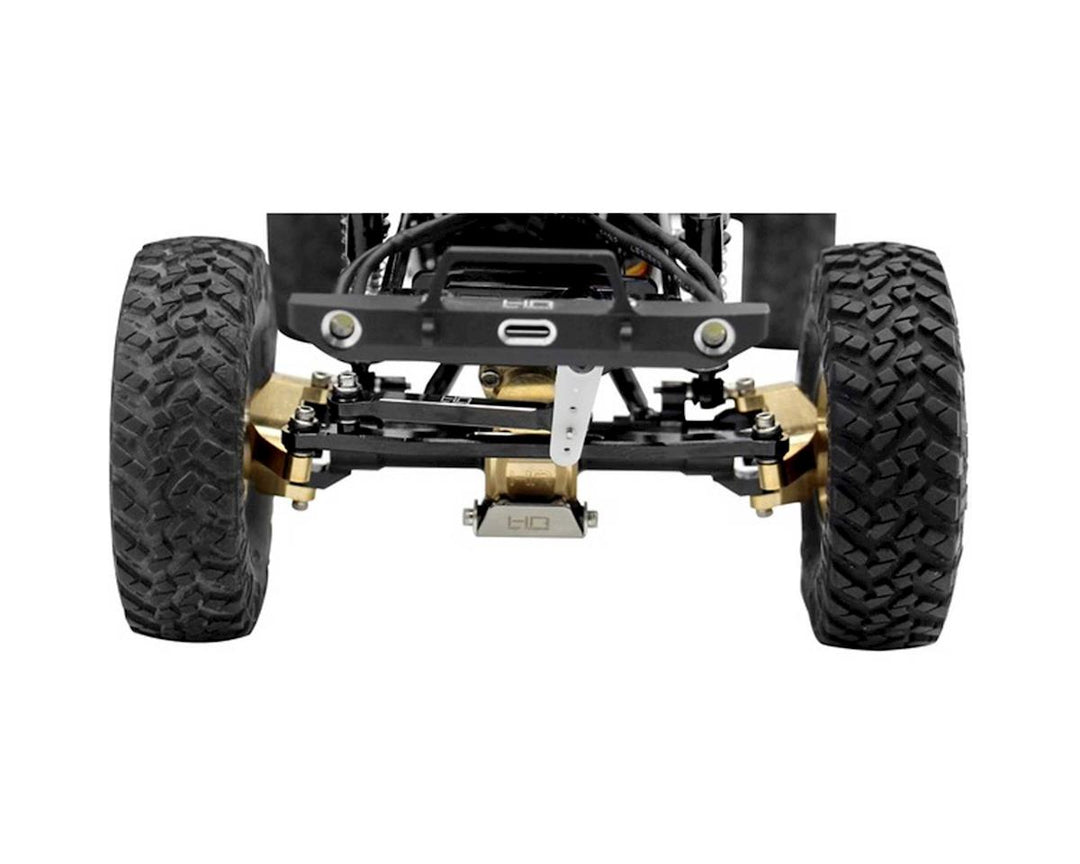 Hot Racing Black Aluminum Fix Link Steering Rod SCX24 - Iron City RC Hobbies