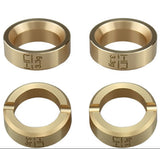Hot Racing 3.6g Brass Wheel Weights, SCX30