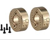Hot Racing Brass Rear Hub 4.1g, SCX30