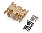 Hot Racing Axial SCX30 Brass Skid Plate (Gold) (18.6g)