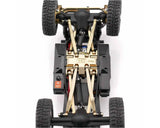 Hot Racing Axial SCX30 Brass Skid Plate (Gold) (18.6g)