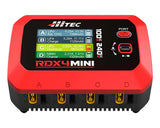 Hitec RDX4 Mini Quad Smart LiPo Battery Balance Charger (4S/6A/DC-240W/AC-100W)
