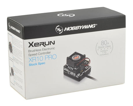 Hobbywing Xerun XR10 Pro Stock Spec V4 Sensored Brushless ESC