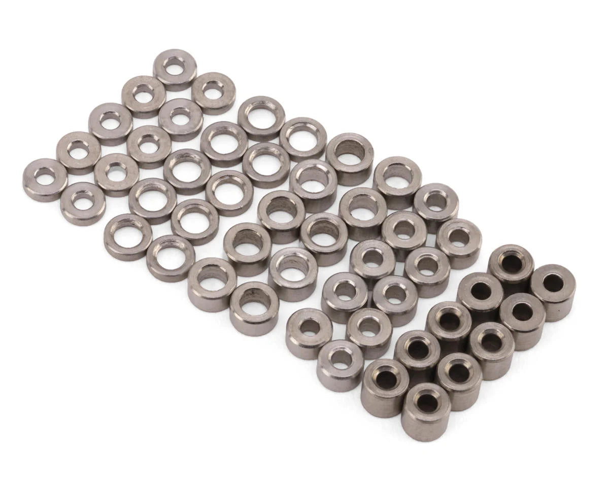 Injora 1.4mm Stainless Steel Spacers Set (50Pcs)