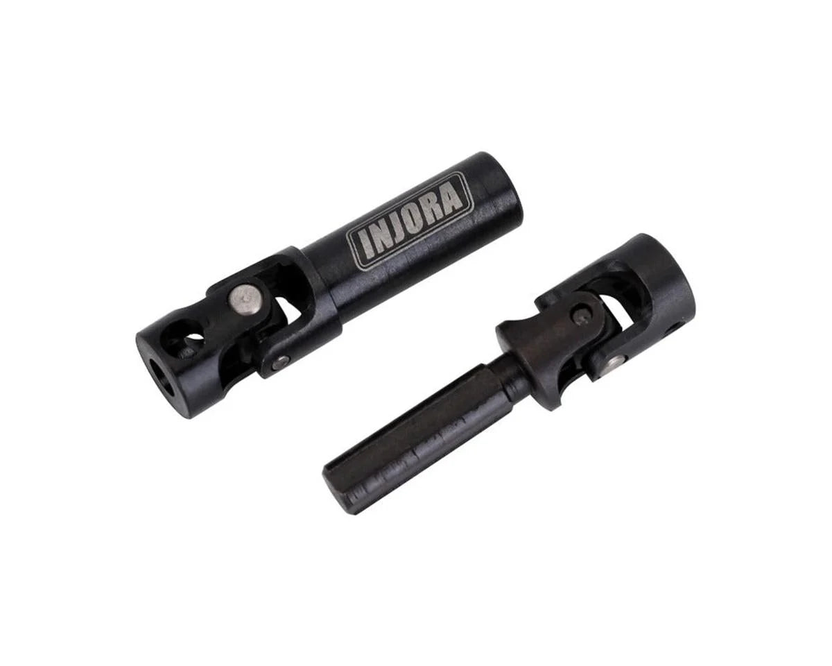 Injora Axial SCX24 Hardened Steel Drive Shafts Set (C10/JLU/Bronco/Base Camp/4Runner) (132mm Wheelbase)