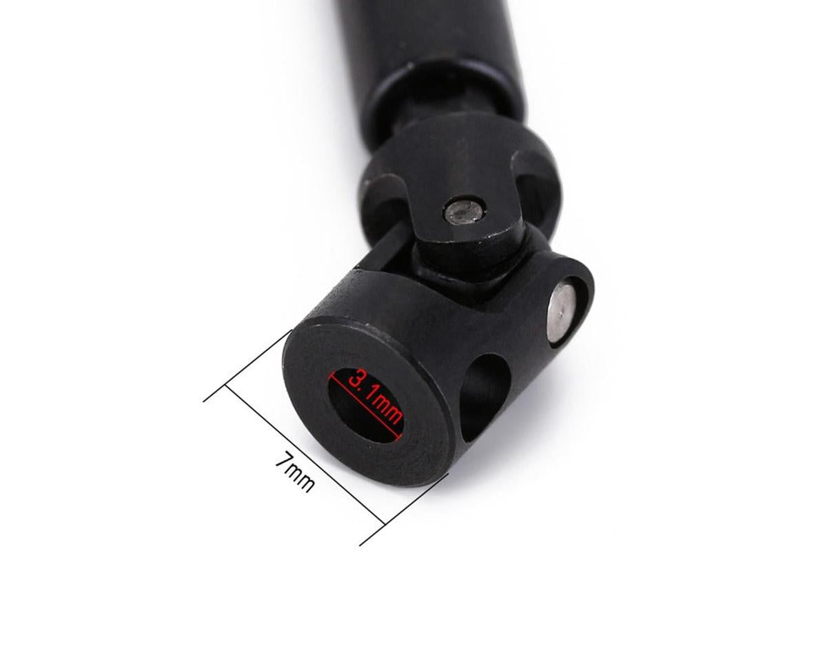 Injora Axial SCX24 Hardened Steel Drive Shafts Set (C10/JLU/Bronco/Base Camp/4Runner) (132mm Wheelbase)