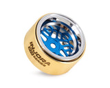Injora 0.7" D19 ModuWheel Brass & Aluminum Micro Crawler Beadlock Wheels (4) (8.4g ea) (-2mm Offset) (Ascent-32)