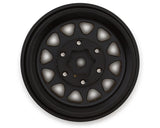 Injora 1.3" D-Slot Brass Micro Rock Crawler Beadlock Wheels (68g ea) (Black) (4)