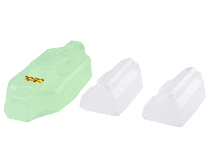 JConcepts RC10 B74.1 "S2" 4WD Buggy Body w/S-Type Wing (Clear) (Light Weight)
(0412L) - Iron City RC Hobbies