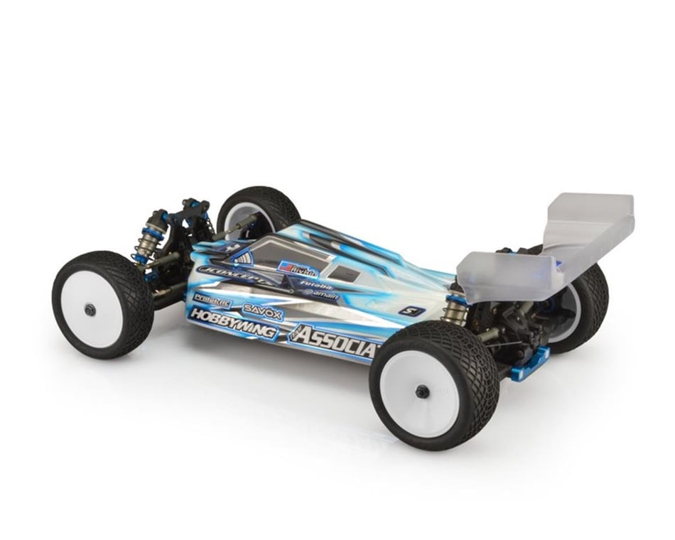 JConcepts RC10 B74.1 "S2" 4WD Buggy Body w/S-Type Wing (Clear) (Light Weight)
(0412L) - Iron City RC Hobbies