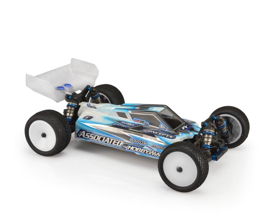 JConcepts RC10 B74.1 "S2" 4WD Buggy Body w/S-Type Wing (Clear) (Light Weight)
(0412L) - Iron City RC Hobbies