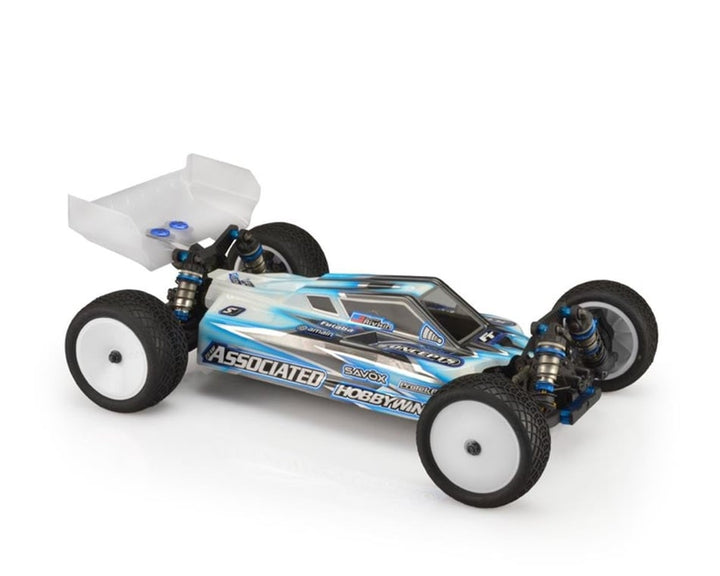 JConcepts RC10 B74.1 "S2" 4WD Buggy Body w/S-Type Wing (Clear) (Light Weight)
(0412L) - Iron City RC Hobbies