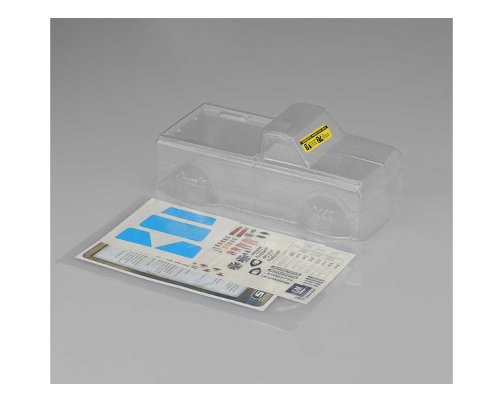 JConcepts 1970 Chevy K10 Clear Body, for Axial SCX24