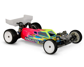 JConcepts RC10 B6.4/B6.4D "S2" Body w/Turf Wing (Clear) (0474) - Iron City RC Hobbies