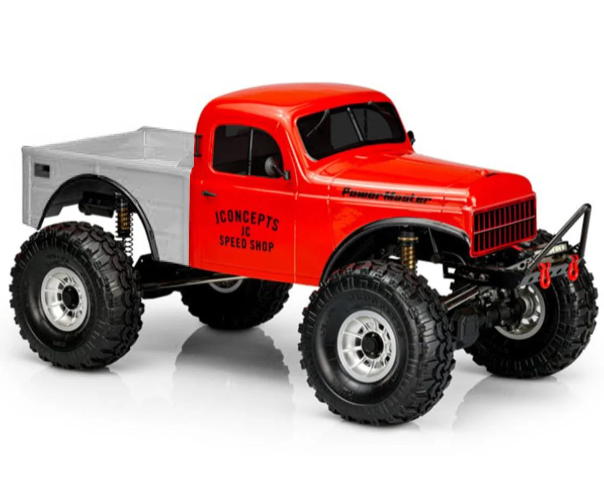 JConcepts Power Master Rock Crawler Body (Clear) (12.3") (Cab Only)