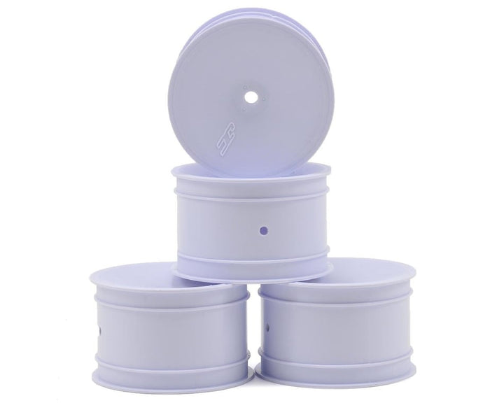 JConcepts 12mm Hex Mono 2.2 Rear Wheels (4) (B6/B74/RB6) (White) (3348W) - Iron City RC Hobbies