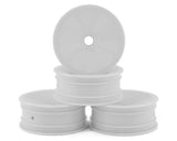 JConcepts RC10 Mono 2.2 Bearing Front Wheels (White) (4) (+Offset)