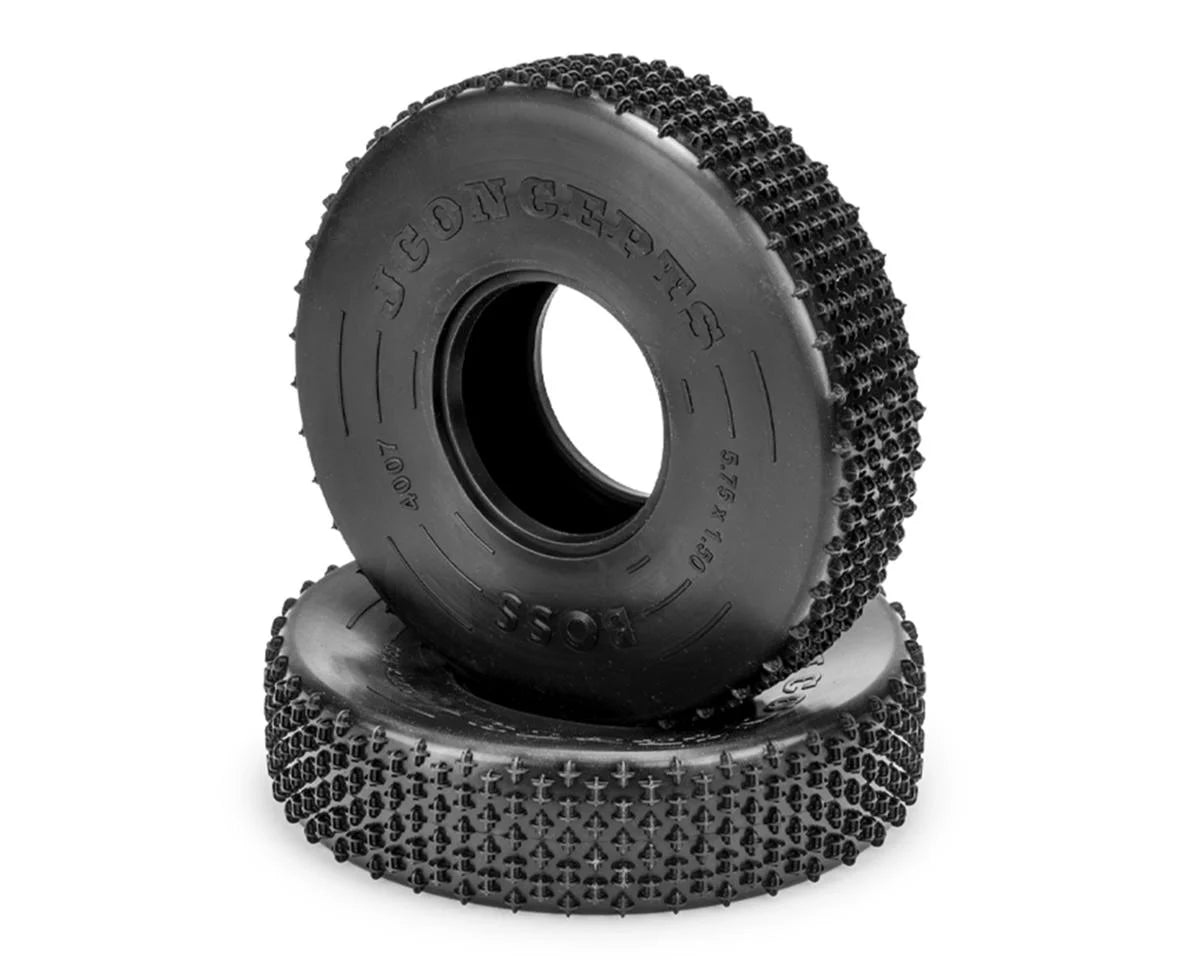 JConcepts Boss 2.2" Rock Crawler Tires (2) (5.75" OD) (Green)