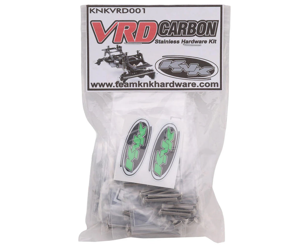 Team KNK Vanquish VRD Carbon Stainless Steel Hardware Kit