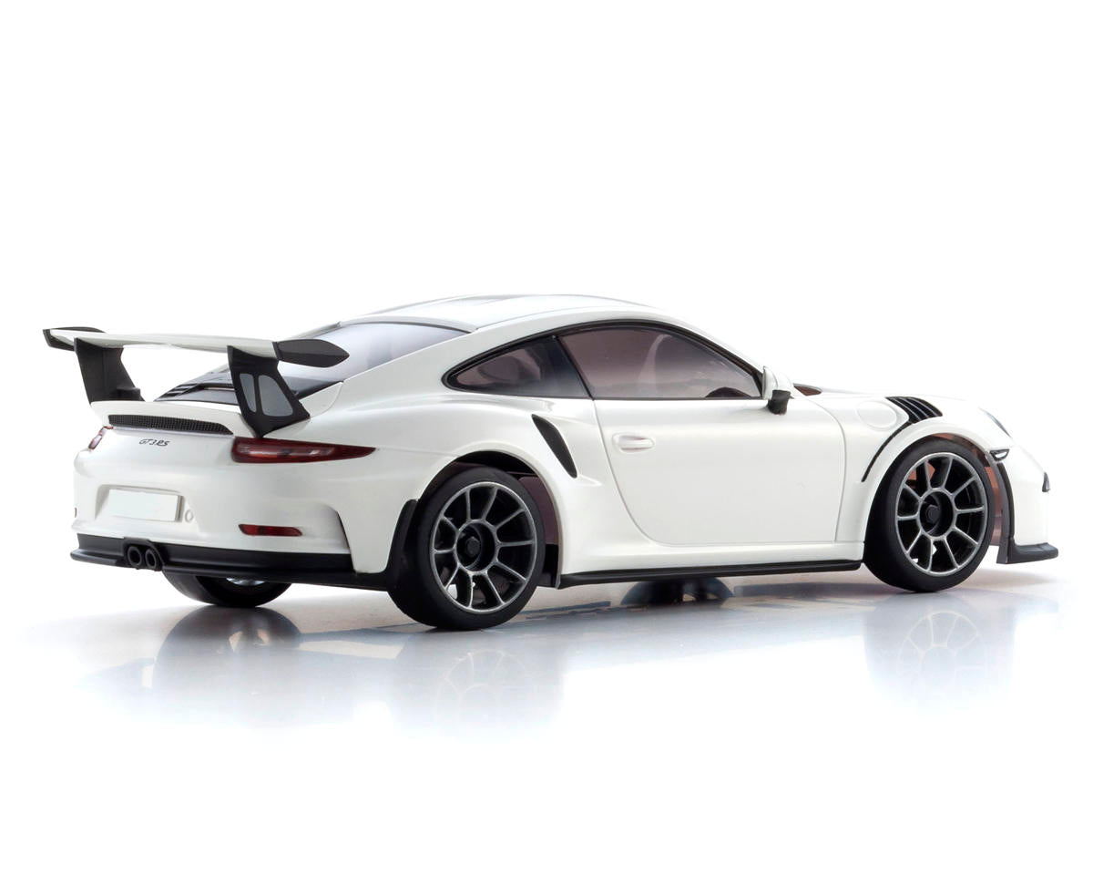 Kyosho MR-04 RWD Mini-Z Readyset w/Porsche 911 GT3 RS Body (White) w/KT-531P 2.4GHz Radio