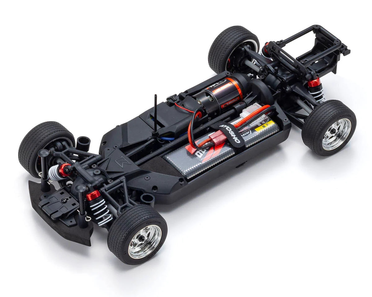 Kyosho Fazer Mk2 1969 Ford Mustang Boss 429 Electric 4WD 1/10 RTR Touring Car (Black Jade) w/Syncro KT-231P 2.4GHz Radio
