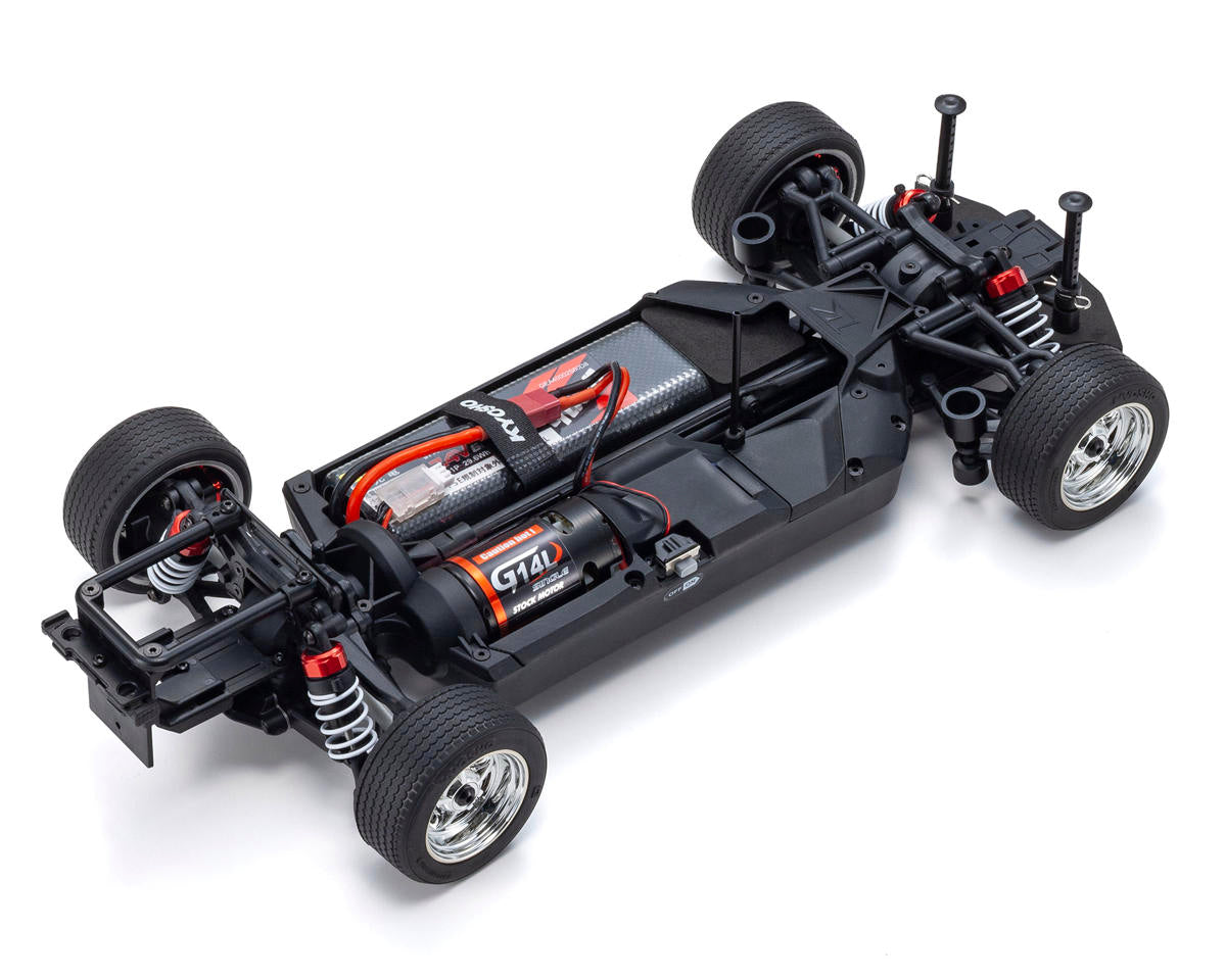 Kyosho Fazer Mk2 1969 Ford Mustang Boss 429 Electric 4WD 1/10 RTR Touring Car (Black Jade) w/Syncro KT-231P 2.4GHz Radio