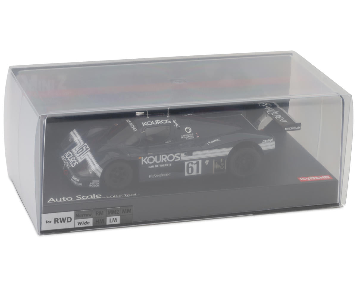 Kyosho MR-04 Mini-Z ASC Sauber Mercedes C9 1988 Pre-Painted Body (Dark Blue)
