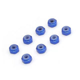 Kyosho M2 Aluminum Nylon Color Nut 8pcs (Choose Color)