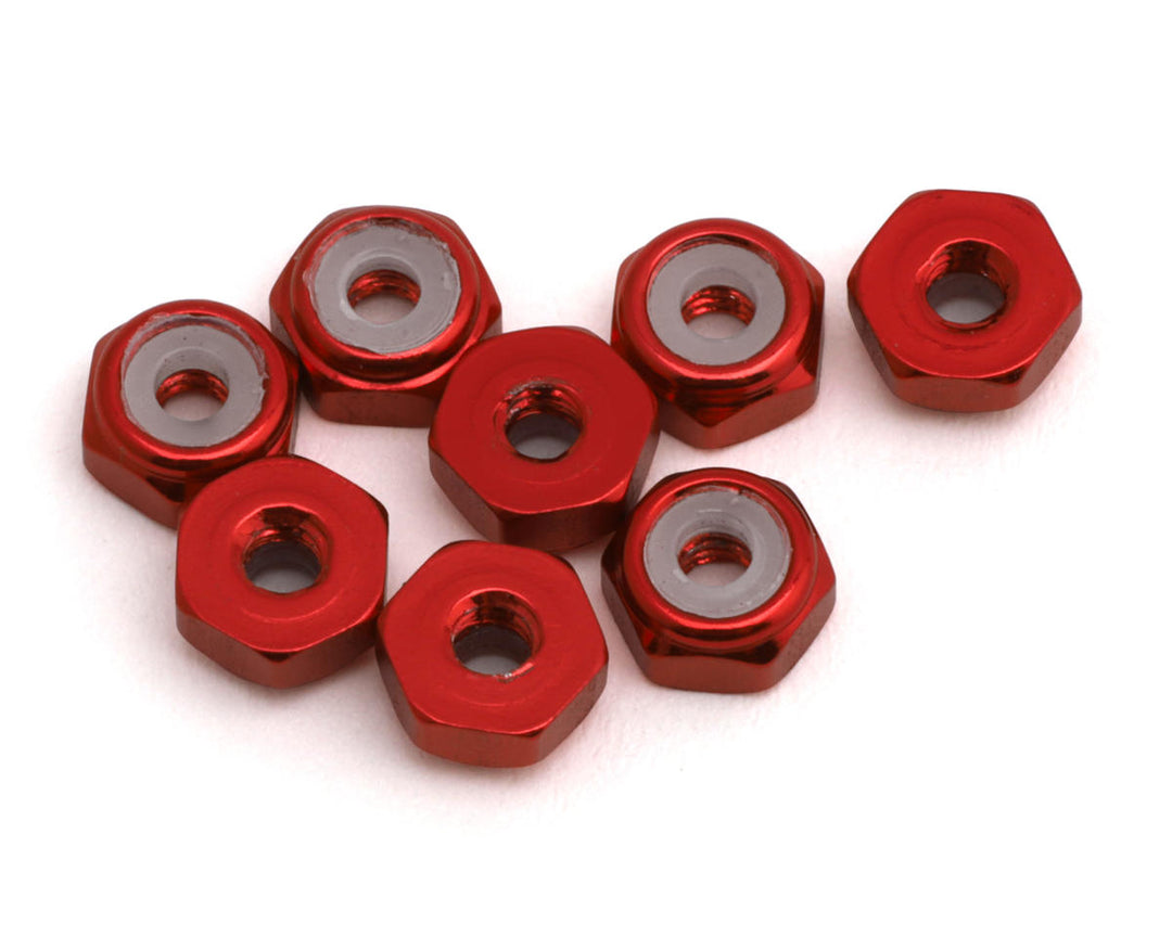Kyosho M2 Aluminum Nylon Color Nut 8pcs (Choose Color)