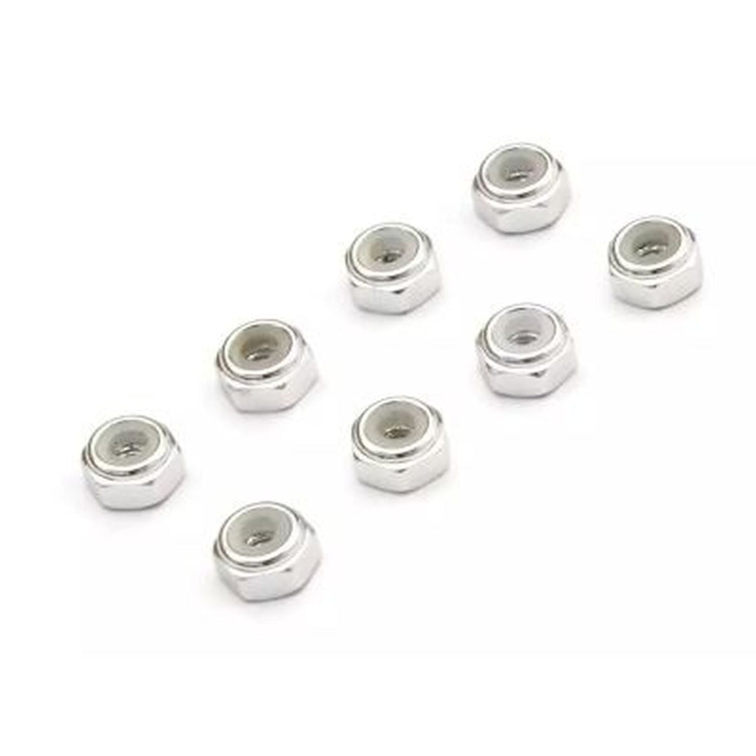 Kyosho M2 Aluminum Nylon Color Nut 8pcs (Choose Color)