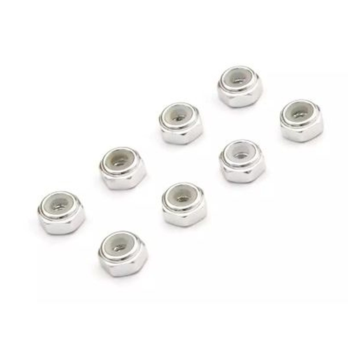 Kyosho M2 Aluminum Nylon Color Nut 8pcs (Choose Color)