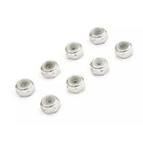 Kyosho M2 Aluminum Nylon Color Nut 8pcs (Choose Color)