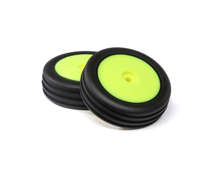 Losi Wide Body Rib, Fr, Mntd Tires, (2): Mini B