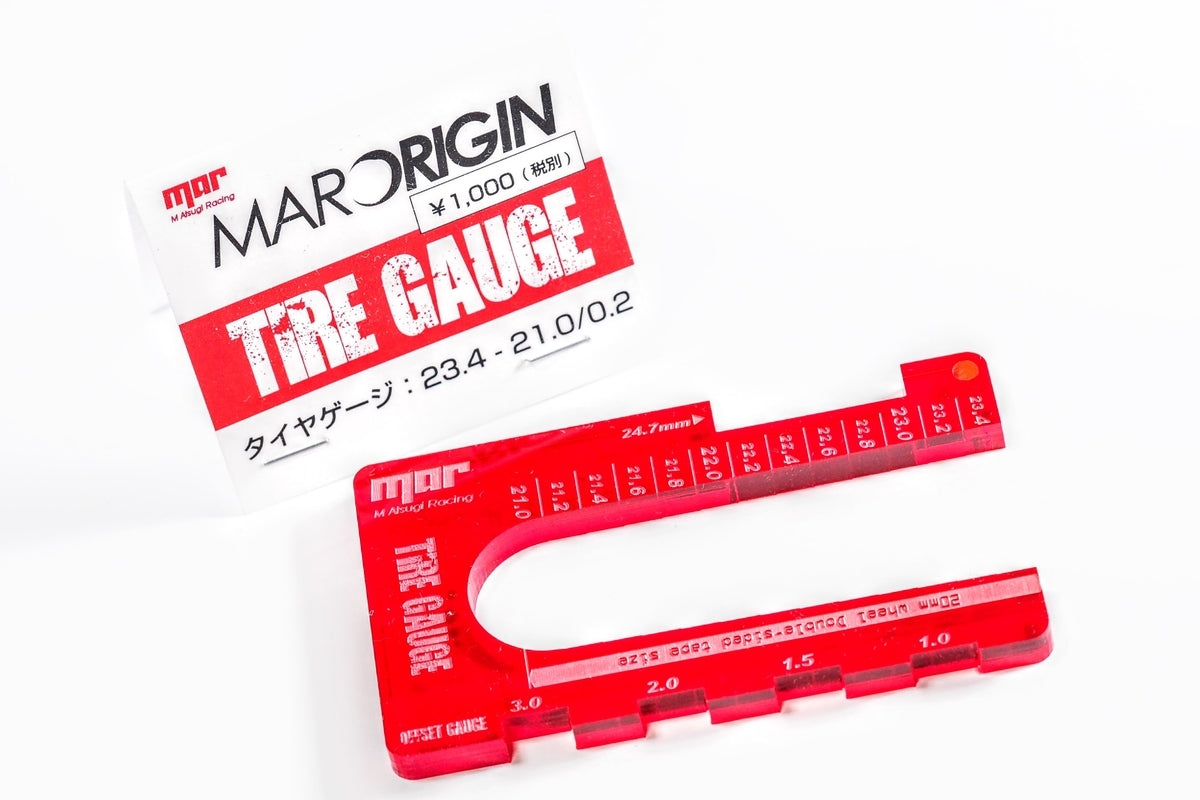 Yutori Racing MAR RIGN Tire Guage