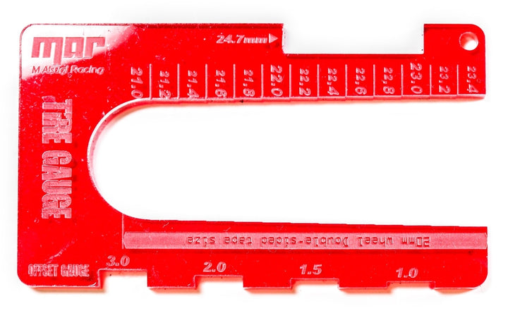 Yutori Racing MAR RIGN Tire Guage - Iron City RC Hobbies