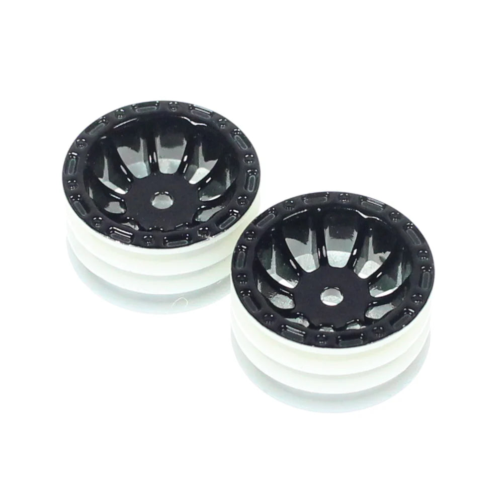 Redcat 1/18th A18-9 Wheels (Black) (4pcs)