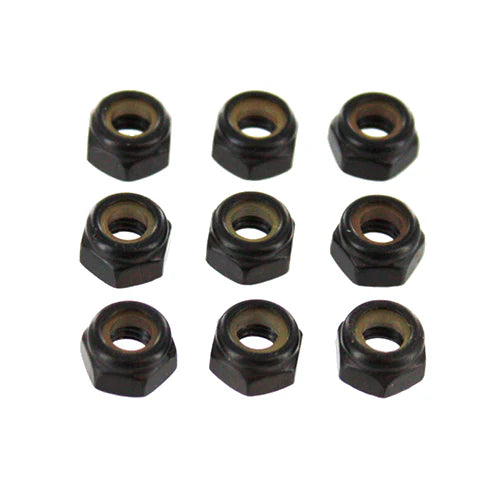 Redcat 5mm Steel Nylon Insert Lock Nuts (9pcs)