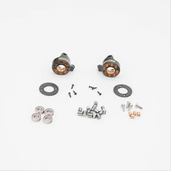 Mofo RC | Tungsten-Adjustable Weighted Brass Steering Knuckles for Axial® SCX30™