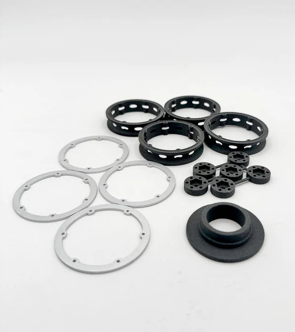 Mofo RC | RidgeBeast Super 1.8" Wheel Series (Aluminum/Stainless Combo) Revolve Design