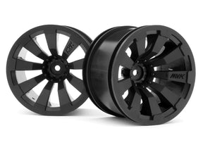 Maverick Quantum+ XT 3.2" Wheel Black, (2) - Iron City RC Hobbies