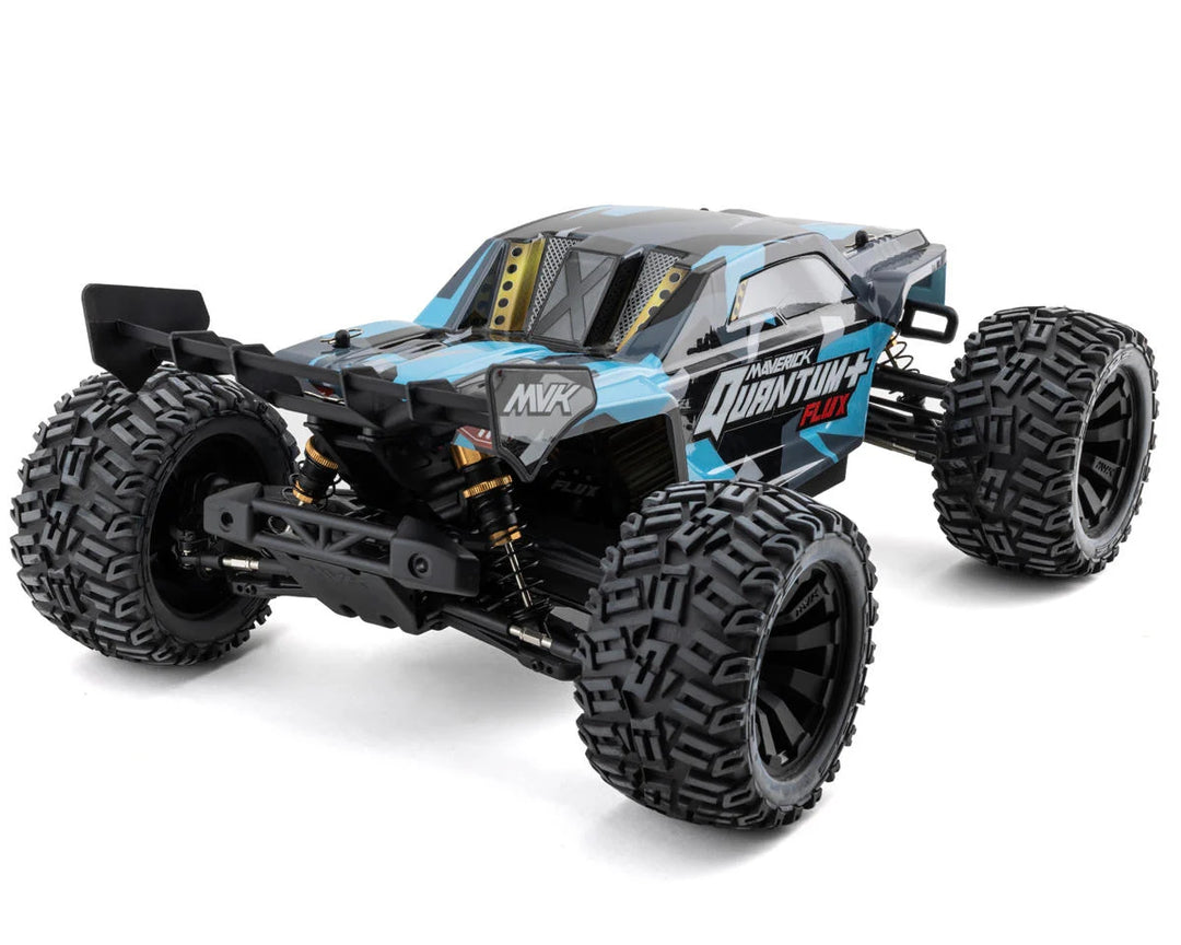 Maverick Quantum+ XT Flux 1/10 3S 4WD Brushless RTR Stadium Truck (Choose Color) w/2.4GHz Transmitter