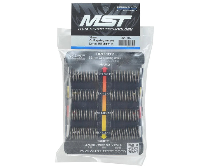 MST 32mm Coil spring set (8)
