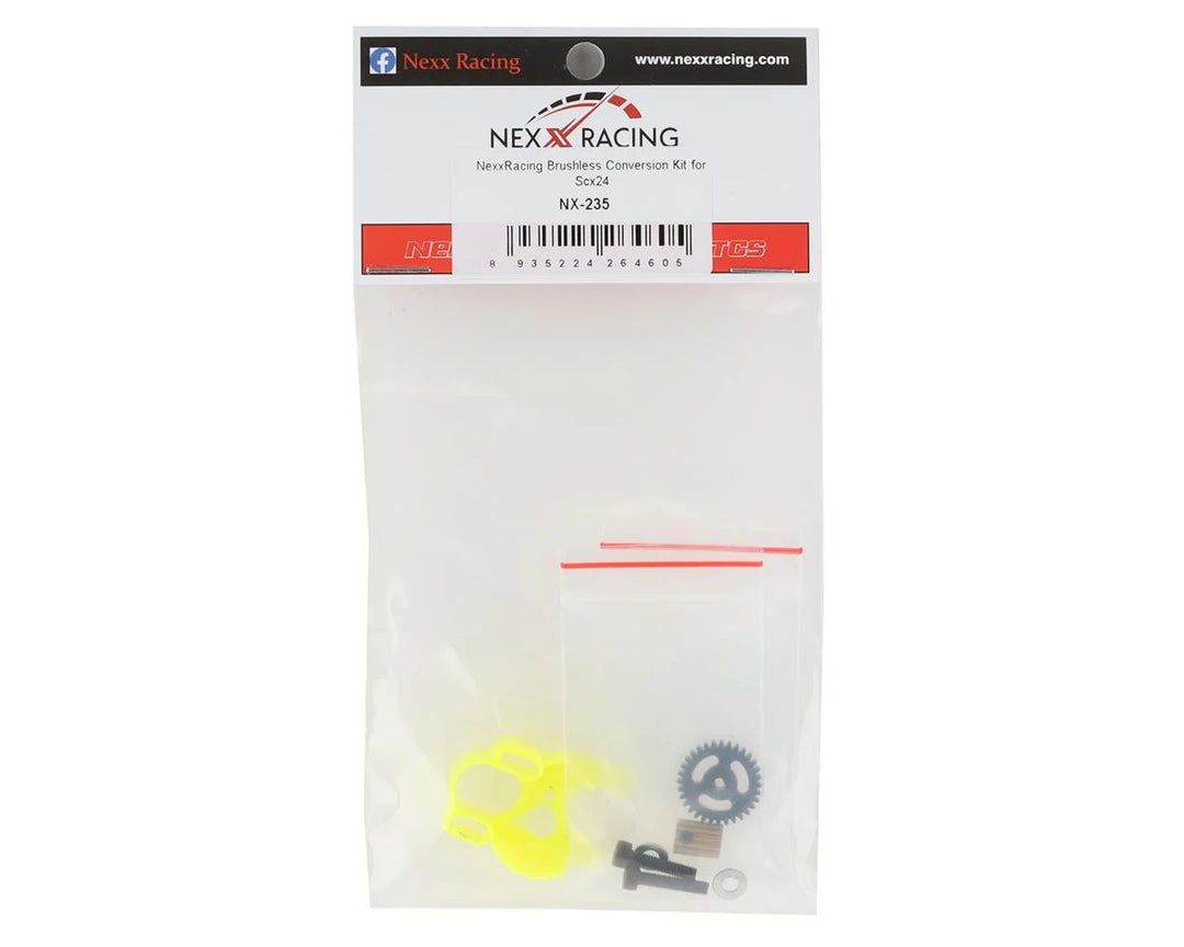 NEXX Racing Axial SCX24 Brushless Motor Mount w/Pinion & Spur