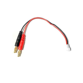 Powerhobby PH2.0-2P Wafer +4.0MM Banana plug Axial SCX24 Charge Lead (PHB5272) - Iron City RC Hobbies