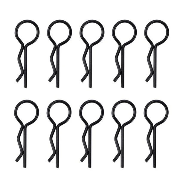 Powerhobby Large Body Clips (10) Axial SCX6 (Choose Color)