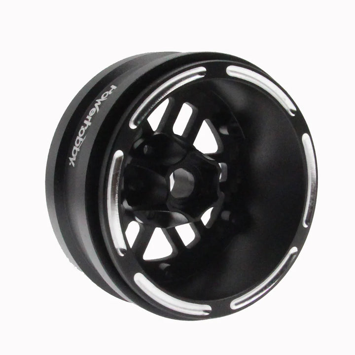Powerhobby 1.9" Carbon Fiber Lightweight Beadlock Wheels F 1/10 Rock Crawler