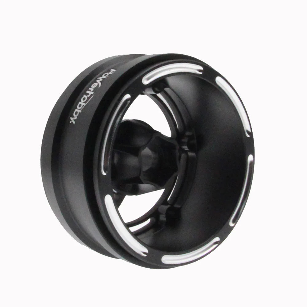 Powerhobby 1.9" Carbon Fiber Lightweight Beadlock Wheels H 1/10 Rock Crawler