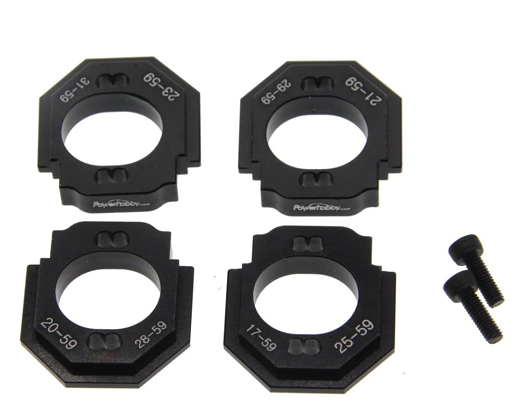 Powerhobby Aluminum Motor Mount 16-27T, for Arrma Grom