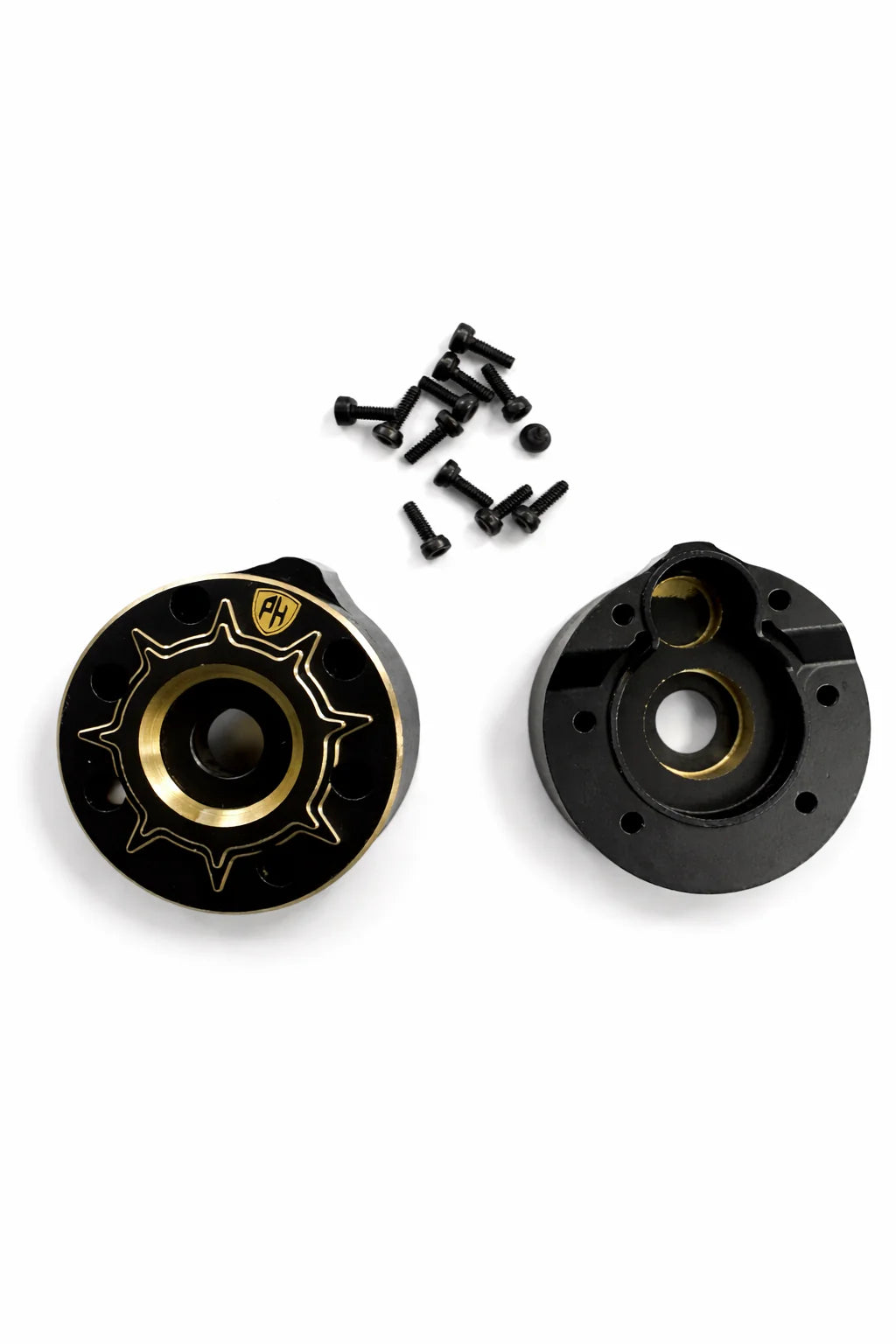 Powerhobby 1/10 Redcat Ascent Brass Outer Portal Covers 122G