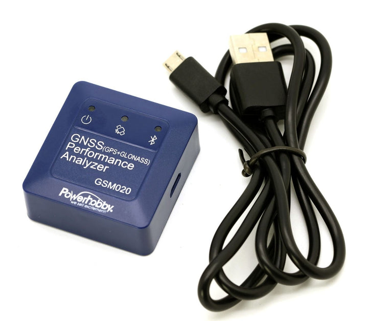 PowerHobby GPS + GLONASS Performance Analyzer Bluetooth Speed Meter & Data Logger